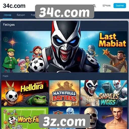 34c.com lança novos jogos em diversas categorias